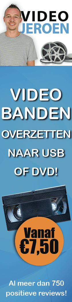 vakantievideo overzetten